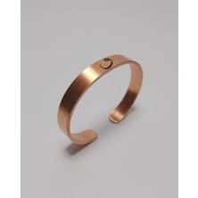 Elden Eve Bakır Vav Harfli Bakır Bileklik