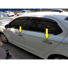 Brsplast Peugeot 301 Krom Kapı Kolu 4 Kapı P.çelik 2012 ve Üzeri