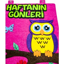 Haftanın Günleri (Keçe Eğitim Materyali)