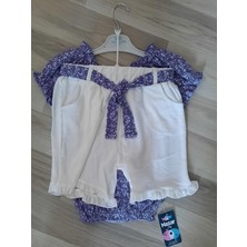 NAZAR  23296 Çicek Des.Raporlu Kız Takım