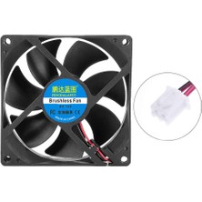 Alkatronik Dc 12V Fan 90X90MM 9025 3200RPM 9X9CM Sessiz 2 Pin Fırçasız Soğutma Kuluçka Ekran Kartı