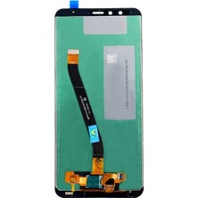 Huawei Y9 2018 Uyumlu LCD Ekran Dokunmatik Siyah Çıtasız