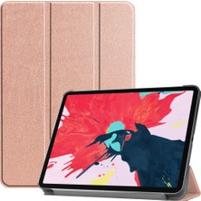 PLZ Shop Apple iPad Pro 11 Inç 2020 Için Deri Kılıf Altın Gül (Yurt Dışından)