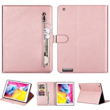 PLZ Shop Apple iPad 1/2/3/4 Deri Kılıf Için Altın Gül (Yurt Dışından)