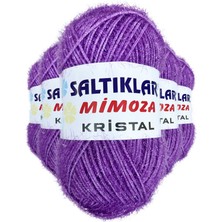 5 Adet Mimoza Kristal Işıltılı Şal Patik Yelek Ipi 09