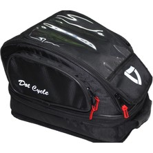 Dot Cycle Depo Üstü Suya Dayanıklı Mıknatıslı Askı Kayış ve Elde Taşınabilir ve sırt çantası olarak kullanılan Motosiklet Çantası