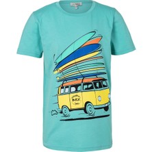 BRZ Collection Baskılı Unisex Çocuk Kısa Kollu T-Shirt
