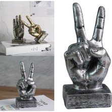 Beverly Şık El Hareketi Heykel Süsü Heykel Heykel Ofisi Raf Sanat Eserleri (Yurt Dışından)