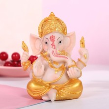 Beverly Ganesha Heykel Fil Lord Heykeli Zenginlik Ganesh Figüre Süsler Mağazası (Yurt Dışından)