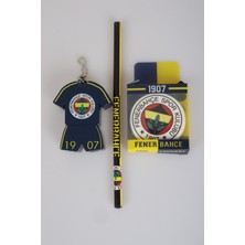 LİSANSLI FENERBAHÇE KURŞUN KALEM, SİLGİ VE FORMA TASARIM KALEMTRAŞ SETİ