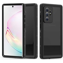 Heptek İletişim Samsung Galaxy Note 20 Ultra Kılıf 360 Koruma Su Geçirmez Toz Geçirmez Tam Koruma Magsafe Wireless Kapak (Su)