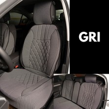 Kepmorpho 
kia Venga Lüx Oto Koltuk Minderi Ön Arka 5'li Set Elegance Serisi Gri
