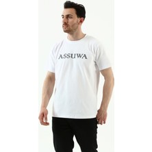 Assuwa Erkek Bisiklet Yaka Kısa Kollu Slimfit T-Shirt