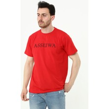 Assuwa Erkek Bisiklet Yaka Kısa Kollu Slimfit T-Shirt