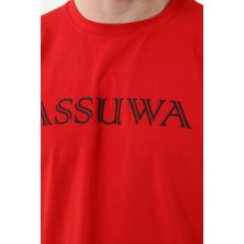 Assuwa Erkek Bisiklet Yaka Kısa Kollu Slimfit T-Shirt