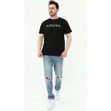 Assuwa Erkek Bisiklet Yaka Kısa Kollu Slimfit T-Shirt