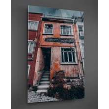 Taulart Eski Ev Dikey Cam Tablo