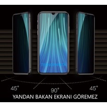 Teknoparkta Samsung A34 Mat Hayalet Privacy Tam Kaplayan Kırılmaz Cam Seramik Ekran Koruyucu