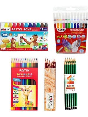 Fatih 5 Parça Okul Seti