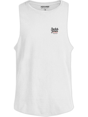 Jack & Jones Kolsuz Beyaz Erkek T-Shirt 12238111