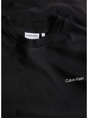 Calvin Klein Bisiklet Yaka Siyah Erkek Sweatshirt K10K109926BEH