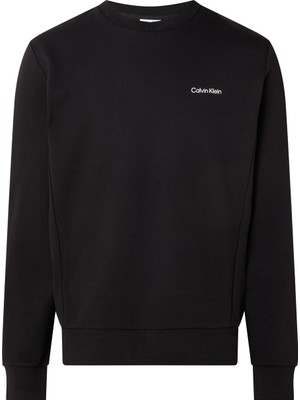 Calvin Klein Bisiklet Yaka Siyah Erkek Sweatshirt K10K109926BEH