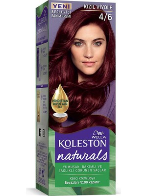 Wella Koleston Koleston Naturals 4/6 Kızıl Viyole Saç Boyası