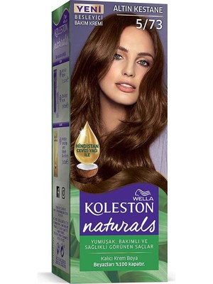 Wella Koleston KOLESTON NATURALS 5/73 ALTIN KESTANE