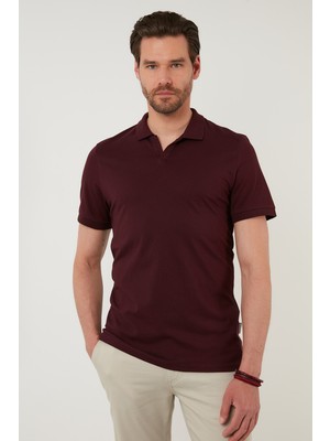 Buratti Slim Fit Pamuklu Polo T Shirt Erkek Polo 5902141