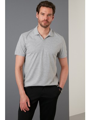 Buratti Slim Fit Pamuklu Polo T Shirt Erkek Polo 5902141
