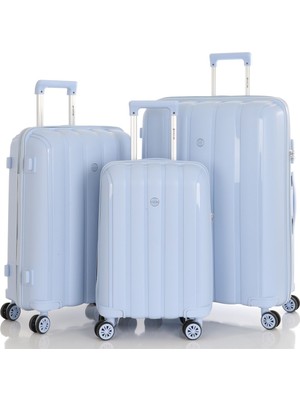 Mçs Üçlü Polipropilen Valiz Seti V305