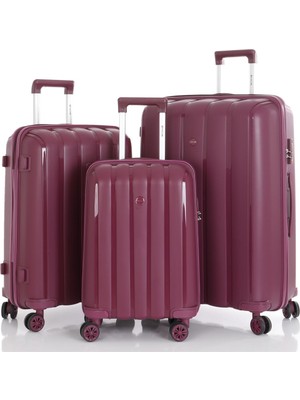 Mçs Üçlü Polipropilen Valiz Seti V305