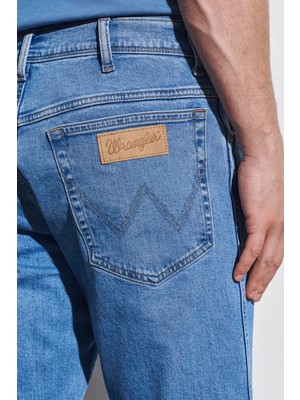 Wrangler Texas Pamuklu Normal Bel Straight Fit Düz Paça Esnek Jeans Erkek Kot Pantolon W121HRZ93