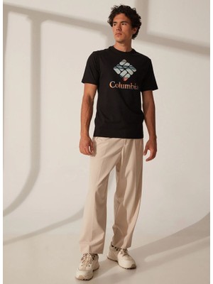 Columbia Cs0242 Csc Stacked Hyper Nature Ss Tee Erkek T-Shirt