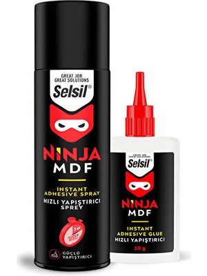 Renk Yapı Rüyası Ahşap Biblo Yapıştırıcı Selsil Hızlı Yapıştırıcı 200 ml + 50 gr