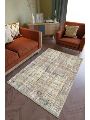 10 Post Online Salon Halısı Otantik Kahverengi Lacivertyolluk Kaymaz Yuvarlak Oval Kesme Ince Yıkanabilir Halı