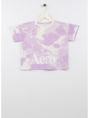 Aeropostale T-Shirt, 13-14 Yaş, Lila