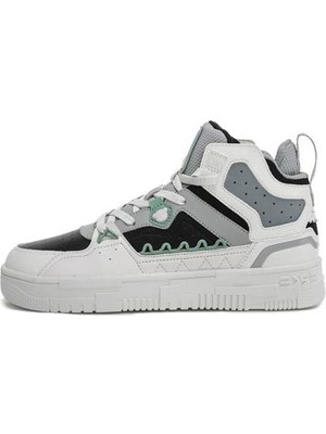 Erke Electırıc Panda Kadın Boğazlı Spor Ayakkabı Beyaz-Siyah 12123101115-006 39 - Beyaz-Siyah