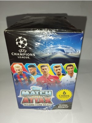 Topps Champions League 2016 - 2017 50 Paketli Box