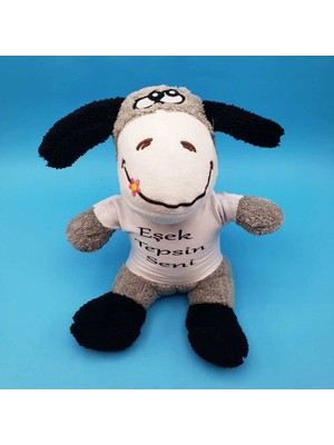 Alifa Toptan Eşek Tepsin Seni Tişörtlü Oyuncak Eşek