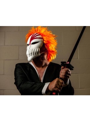 Turansoy Craft Bleach Anime Ichigo Kurosaki Hallow Maskesi