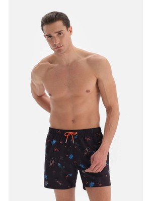 Dagi Lacivert Deniz Altı Des.kısa Şort