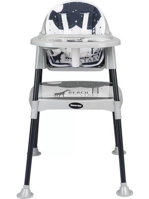 Maxi Taxi Feeding Yıldız Desenli 3in1 Mama Sandalyesi - Reach Star