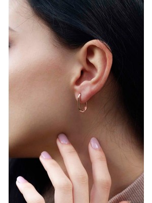 Sunshine 925 Ayar Gümüş Sunshine Trendy Küpe