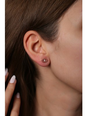 Sunshine 925 Ayar Gümüş Zirkon Taşlı Küpe