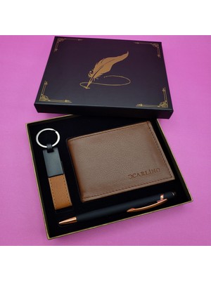 Alifa Toptan Cüzdan Anahtarlık Kalem Set