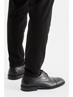 Erkek Klasik Hakiki Deri Ayakkabı 075Y22E40602