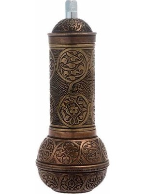 Saray Ottoman Zamak Toplu Kahve Değirmeni Antik Sarı
