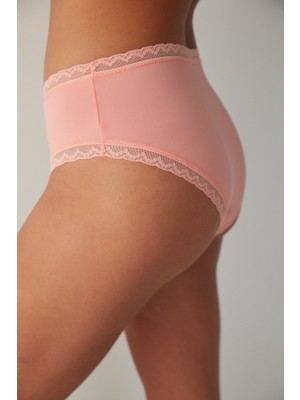 Penti Easy Mikro Dantelli Hipster Külot Nefes Alabilir Kumaş ile Yumuşak ve Konforlu Deneyim