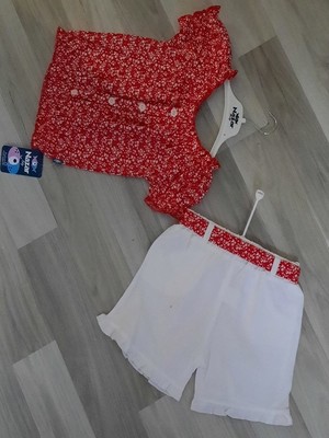 NAZAR 23295 Çiçek Des.Raporlu Interlok.Kız Takım